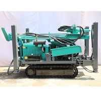 Nouvelle machine de forage rotative hydraulique complète Whirlwind pour puits d'eau, alimentée au diesel, diamètre de forage 200 mm, moteur de pompe électrique