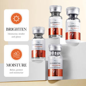 Private Label Hautpflege Gesichts pflege Oligo peptid Anti-Aging Hautre paratur Gesichts serum Kollagen EGF Lyophilisiertes Pulver - Product Image 1