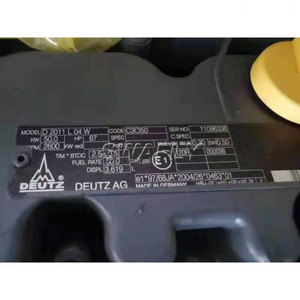Motor Diésel D2011L04W, Ensamblaje de Motor <span class=keywords><strong>D</strong></span> 2011 L 04 W, 50KW 2600RPM para Deutz - Product Image 3