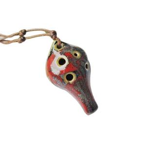 1 Pieza, <span class=keywords><strong>Ocarina</strong></span> Pequeña de 6 Orificios, Flauta, Instrumento para Principiantes, Recuerdo Turístico, Accesorios para Instrumentos, Colgante, Material Artístico para Estudiantes - Product Image 5