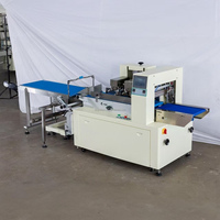 Machine d'emballage horizontale automatique 800X à alimentation par film inférieur pour l'emballage de brosses à dents jetables d'hôtel