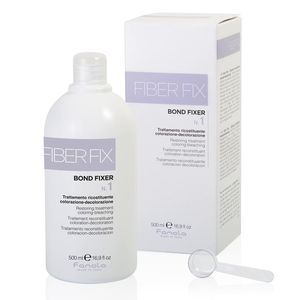 Trattamento di lozione per capelli biologica Fanola 500ml Fix Fix Bond per la rigenerazione dei capelli secchi funzione antiforfora - Product Image 1