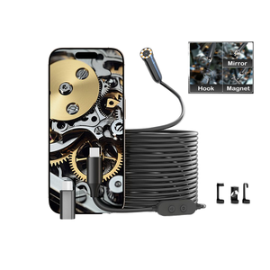 Endoscope <b>Camera</b> HD 5/3.5/2/1M Mini Waterproof Hard <b>Wire</b> Wireless 8mm LED Borescope <b>Camera</b> for Android IOS Videoscope - Product Image 1