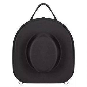 กล่องใส่หมวกสำหรับเดินทาง พร้อมช่องใส่แท็บเล็ต กล่องใส่หมวกแบบพกพา พร้อมสายสะพายไหล่ สายรัดกระเป๋าเดินทาง - Product Image 1