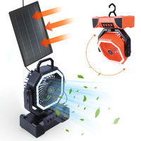 Nouveau ventilateur de camping portable rechargeable 2026, 20 000 mAh, lumière extérieure multifonction, ventilateur de refroidissement, lampe de pêche et de camping