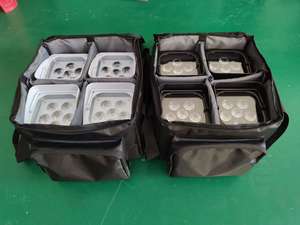 Venta Directa de Fábrica en China de Lámpara Inalámbrica de Batería 6 en 1 RGBWAUV de 18W, para Discoteca, Escenario, Fiesta, DJ, Boda - Product Image 6