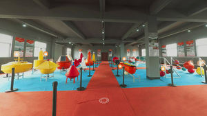 Barrière de sécurité flottante écologique en matériau LLDPE, bouée d'avertissement maritime, bloc anti-<span class=keywords><strong>pollution</strong></span> et déchets pour océan et rivière avec tuyau - Product Image 3