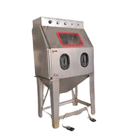 Dépoussiéreur humide en acier inoxydable Machine de sablage liquide sans poussière sablage sec et humide et équipement de dérouillage