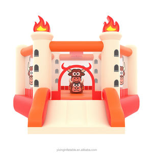 Maison de <span class=keywords><strong>rebond</strong></span>, chaise berçante gonflable avec ventilateur <span class=keywords><strong>et</strong></span> panier de basket-ball coulissant, château de saut d'arrière-cour, matériau super épais - Product Image 1