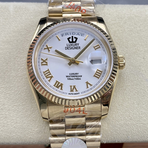 Thiết kế 36mm phụ nữ cơ khí tự động xem với phong trào 3255, kính sapphire, lịch tuần, không thấm nước - Product Image 2