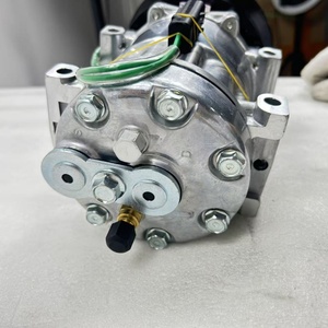 Compresor de Aire Acondicionado Xunpo 163-0872 1630872 24V SD7H15 para Excavadora E120K con 6 Meses de Garantía - Product Image 3
