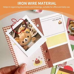 Táo hình giấy <span class=keywords><strong>clip</strong></span>, Dễ Thương Trái cây màu đỏ <span class=keywords><strong>clip</strong></span> trong hộp rõ ràng, 29 Mét bookmark & kế hoạch Phụ kiện cho văn phòng, trường học, nhật ký - Product Image 6