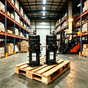 คอมเพรสเซอร์แบบสโครล Mitsubishi Heavy Industries รุ่น GUC5185ND47V 24V สำหรับซ่อมและเปลี่ยนแอร์ - Product Image 5