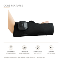 Masseur de bras et de poignet sans fil personnalisé avec logo, compression d'air, chauffant, enveloppant pour le bras, vente en gros XH 303