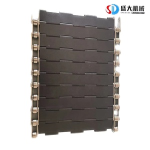 Yüksek sıcaklık dayanımı anti-sopa paslanmaz çelik zincir plaka bant konveyör bant - Product Image 2