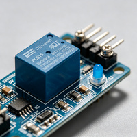 Module relais 1CH-5V, 5V DC, opto-isolé, montage traversant, entièrement testé, pour le contrôle des commutateurs de maison intelligente