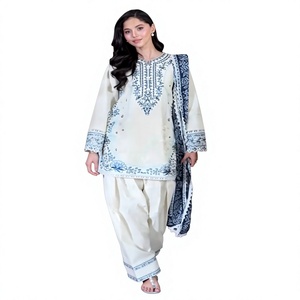 Women's Black Rayon Salwar Kameez With Pink Floral Embroidery Traditional Casual Wear Regular Fit AnkleLength India Pakistan - Product Image 1