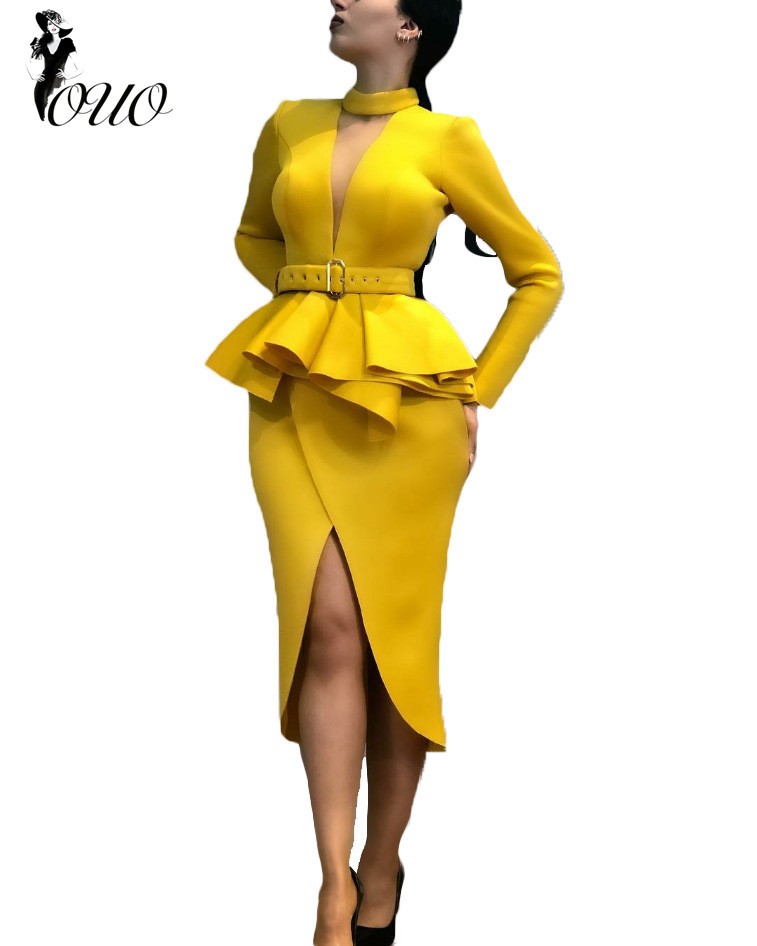 High Class Office Dress - Elegant & Professional Style