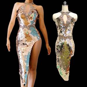 Ocstrade <span class=keywords><strong>Dama</strong></span> Ropa Por Mayor Vestidos Para Quinceañeras Summer Night <span class=keywords><strong>Club</strong></span> Mujeres Ballet Vestidos Sexy Vestido transparente - Product Image 1