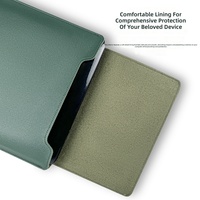 Nouveau sac pour ordinateur portable MacBook Air/Pro 15 pouces, sac de protection 16 pouces en similicuir, hauteur réglable