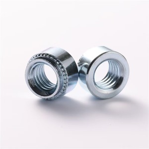 Écrou à sertir de précision Jingguang en acier au carbone zingué à tête moletée, norme IFI, niveau 8.8 - Product Image 3