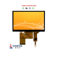 Módulo de Pantalla LCD TFT con Pantalla Táctil Capacitiva de 5 Pulgadas con Amplio Rango de Temperatura de Funcionamiento, Resolución de Interfaz RGB de 480x272