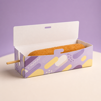 Caja Plegable para Hot Dogs con Recubrimiento a Base de Agua, Impresión de Logotipo Personalizado, Resistente a la Grasa, Desechable, Empaque para Comida Rápida, Fábrica China