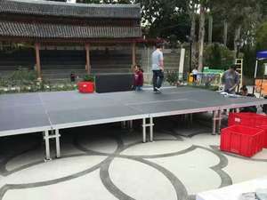 Suministro de Fábrica: Plataforma Escenario Modular Plegable Portátil de Aleación de Aluminio con Capacidad de Carga de 1000kg para Eventos de Boda y Conciertos - Product Image 5