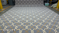 Nouveau tapis Axminster moderne en laine de luxe, fait à la machine, à poils longs, antidérapant, design personnalisé, 5 étoiles, pour la maison, l'hôtel, la chambre, du mur au mur