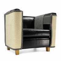 Meilleures ventes : Grattoir à griffes robuste et résistant pour animaux, avec grille en cellulose et sisal, pour un usage silencieux, modèle Night Hunter