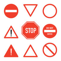 Panneau de signalisation routière octogonal en aluminium GUANGAN, étanche, réfléchissant, visible la nuit, pour le contrôle du trafic routier, avertissement de sécurité, lumière clignotante 12