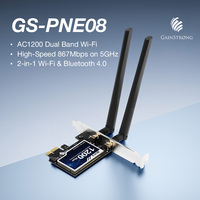 Tarjeta de Red Inalámbrica Intel AC200 RTL8822CE PCIe WIFI6 LAN, PCI-E 802.11ax BT4.0 a PCI-E