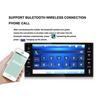 Cheap Price 7 Inch 2 Double Din Wince Car Video Mp5 Player Touch Screen Bluetooths Fm Usb Stereo Audio Car Radio for toyota
