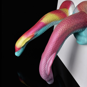 Nouveau gode énorme Long en forme <span class=keywords><strong>de</strong></span> Cobra réaliste, fantaisie géante, <span class=keywords><strong>serpent</strong></span>, écailles <span class=keywords><strong>de</strong></span> pénis, Texture <span class=keywords><strong>de</strong></span> gros Dong, Plug Anal en Silicone souple, jouet sexuel - Product Image 4
