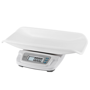 Báscula Digital para Bebés GYS de Alta Calidad, con Pantalla Digital, Caja Ovalada Colorida, 20 kg, con Bandeja, Funciona con Batería, GYS-615 - Product Image 1