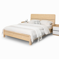 Lits en bois de qualité supérieure fabriqués en Chine lit King Size durable et écologique Ensembles de meubles de chambre à coucher minimalistes