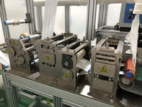 Machine de fabrication de serviettes hygiéniques entièrement automatique à grande vitesse machine de production de serviettes hygiéniques machine à tampon anti-transpiration pour aisselles