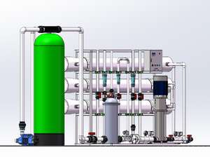 Sistema de Purificación de Agua por Ósmosis Inversa de 6000 L/h con 1 Año de Garantía, 5 KW, 380 V - Product Image 6
