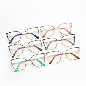 Gafas Ópticas de Lujo para Mujer, Montura Cuadrada de Media Montura, con Logotipo Personalizado, Moda de Alta Gama 2026, Hemme Paris ME42J51 - Product Image 2