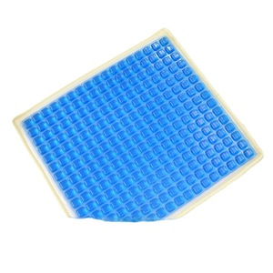 Gel Seat Cushion 3D Breathable Pressure Relief Blue Medium Firmness <b>Chair</b> Cushion for Hemorrhoids - Product Image 1