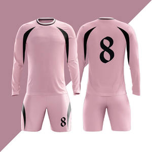 Completo da Calcio Maschile con Stampa a Trasferimento Termico, Taglio Automatizzato, Traspirante, 100% Poliestere, Colletto Alto - Product Image 3