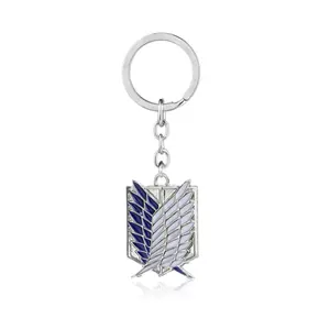 UFOGIFT Attack on Titan Keychain Attack on Titan Wings of Liberty Keychain Attack on Titan Wings of Freedom Keychain