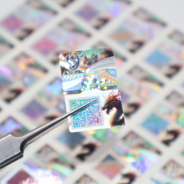 High Quality Custom Hologram Stickers Factory Direct Competitive Price Void Adhesive Proof for Violation Custom Packaging Labels