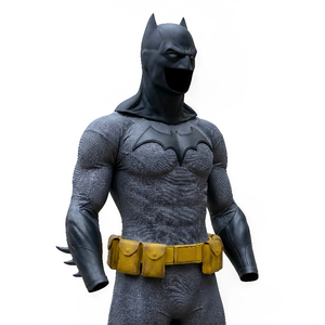 Disfraz de <span class=keywords><strong>Cosplay</strong></span> Personalizado de <span class=keywords><strong>Batman</strong></span> DC Hush, Colección Completa, Disfraz de Personaje de Película para Eventos y Actuaciones - Product Image 3