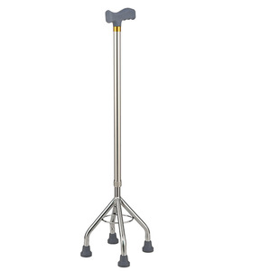 Canne télescopique Xiangyi à quatre pieds réglable en alliage d'aluminium avec poignée antidérapante pour personnes âgées - Product Image 4