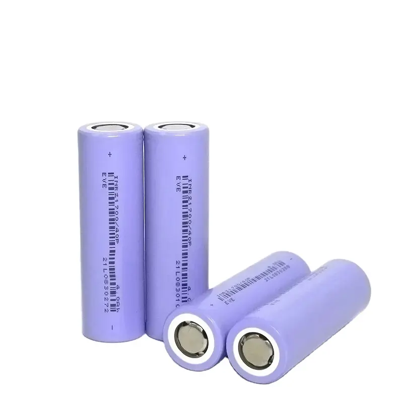 Venta al por mayor original 21700 4000mAh 40P baterías de iones de litio celda recargable para herramientas eléctricas Energy Scooter 4000Mah