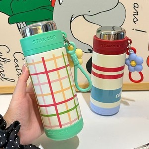 แก้วกาแฟลายการ์ตูน สแตนเลส 316  กระติกน้ำสุญญากาศแบบหนา เก็บความร้อนได้ 6-12 ชั่วโมง พกพาสะดวก เหมาะสำหรับเป็นของขวัญทางธุรกิจ - Product Image 2