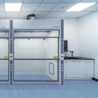 Système de mobilier de laboratoire modulaire, table scientifique avec ventilation, mobilier de laboratoire informatique, banc de travail de laboratoire robuste, hotte aspirante