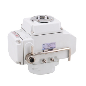 Actionneur électrique intelligent HGZK, type 90 degrés, 12V 24V DC, actionneur rotatif électrique, actionneur de vanne motorisé, AC220V AC380 - Product Image 3