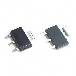 Regulador Lineal de Baja Caída de Tensión UMW LD1117-3.3 SOT-223 1A Original, Chip LDO - Product Image 1